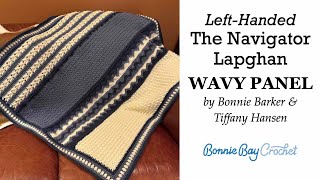 Left Handed Navigator Lapghan   Wavy Panel