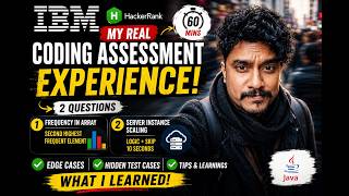IBM Coding Assessment Experience 2026 | 2 Coding Questions OA| HackerRank | Java