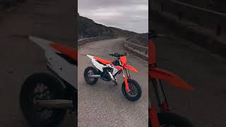 Daniel valperta KTM 125 2023🤯🤩  #supermoto #shorts