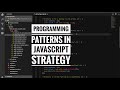 Programming patterns in Javascript - Strategy