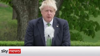 Boris Johnson pledges UK support if Sweden were to be attacked