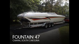 [UNAVAILABLE] Used 2005 Fountain 47 Lightning in Chapin, South Carolina