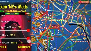 Worms Zone|| Mod Apk Auto Kill All Skins Free unlimited coin underground snakes