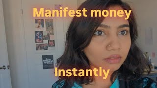 How I manifested money within MINUTES