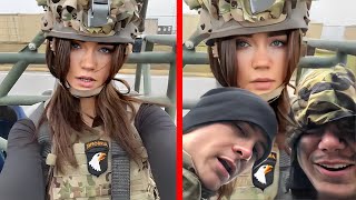 Men EXPOSE Female Soldiers On TikTok #1
