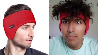 BEACE Double-Layer Fleece Ear Warmers Headband Review