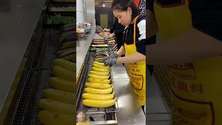 China's New Way to Eat Bananas!#shortsvideo #trendingshorts