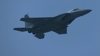 2016  岐阜基地航空祭   F-15 飛行展示  午前