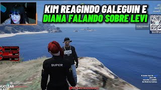 REAÇÃO DA KIM COM A CONVERSA DA DIANA EX GERENTE DA FRANÇA COM GALEGUIN | ELA NÃO LEMBRA DO CONNOR