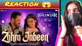 Zohra Jabeen CRAZY REACTION | Sikandar | Salman Khan | Rashmika |