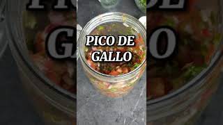 El mejor Pico de Gallo, Salsa Bandera, Chimol, Salsa Mexicana etc. de la vida #recetas