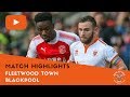 Match Highlights | Fleetwood 0 Blackpool 0