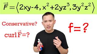 How to check if a vector field is conservative (& how to find that *secret* function)
