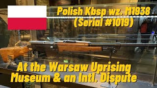 The Polish Kbsp wz. M1938 at the Warsaw Uprising Museum \u0026 It's Controversy