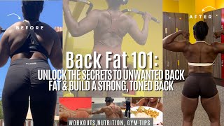 How To UNBIG That Back - The Ultimate Guide To Get Rid Of Back Fat! Full Workout, Tips & Tricks!