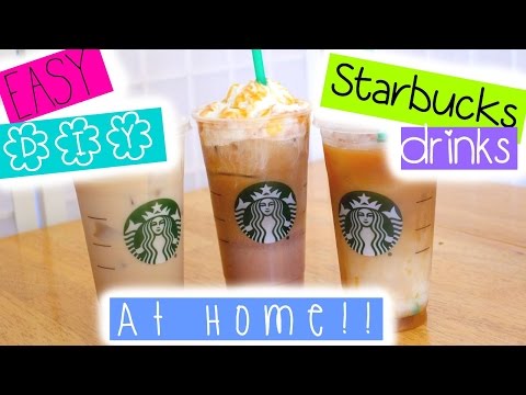 EASY DIY Starbucks drinks at HOME! EASY DIY Starbucks drinks at HOME!