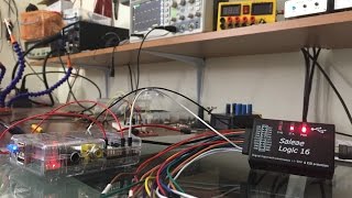 Raspberry Pi PWM is jittery (seen with oscilloscope and logic analyzer)