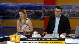 7pa5 - Finalja e UEFA Europa League ne Vizion Plus - 27 Maj 2015 - Show - Vizion Plus