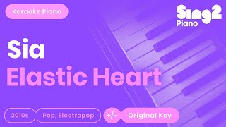 Sia - Elastic Heart (Karaoke Piano)