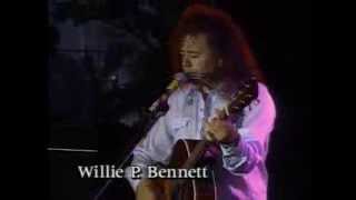 Rare performance by Willie P. Bennett at Mariposa Festival in 1993 (Documentary film excerpt)