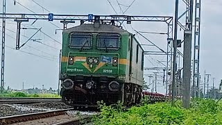 Brand New WAG 9 Hauled Container Based Empty Rakes Going towards allocated route #trainvideos