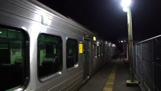 福北ゆたか線 筑前山手駅に普通列車到着