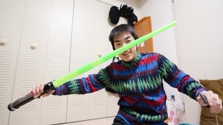 【ハズブロ】幼少期の思い出!! 『スター・ウォーズ』 ライトセーバー クワイ=ガン・ジンモデル!!