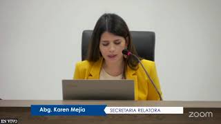 AUDIENCIA ORAL ÚNICA DE PRUEBA Y ALEGATOS CAUSA NRO. 207-2024-TCE