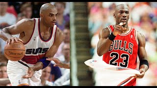 Michael Jordan vs Charles Barkley SiCK Duel 1993 Finals Game 2 - Barkley WIth 42 Pts, MJ With 42!