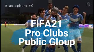 FIFA21 プロクラブ パブリック Div2 お気軽にどうぞ