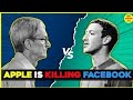 How apple destroyed the life of mark Zuckerberg| Facebook loses billions!