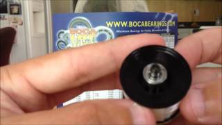 Abu Garcia Revo MGX Boca Bearing install -- How to