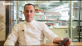 Romain Meder, restaurant Alain Ducasse au Plaza Athénée, Taste of Paris 2016