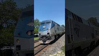 Amtrak 176 Leads a Southbound Hiawatha #amtraktrain #railroad #railfaning