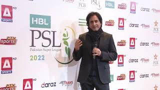 Chairman PCB Ramiz Raja congratulates A Sports and PTV, for broadcast rights agreement of HBL PSL 7