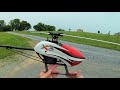 gaui x3 heli with 360mm blades flight 20