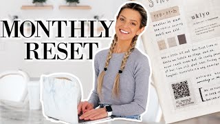 Monthly Reset | Health and Wellness Goal Setting