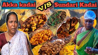 SUNDARI AKKA VS PATHINAMPAKAM AKKA KADAI || BEST SEAFOOD SHOP || Kasimedu Fisherman | Tamil