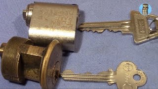 (picking 695) Two challenge locks repaired