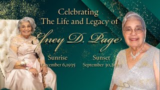 Celebrating the Life and Legacy of Efney D. Page
