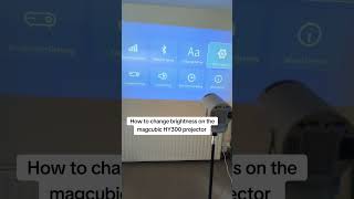 Boost your brightness settings with the hy300 projector #hy300projector