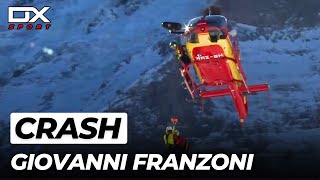 Alpine Ski Giovanni Franzoni huge crash at Wengen | SuperG | 2023 🇮🇹
