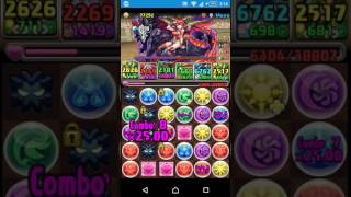 【パズドラ】第40回チャレンジダンジョンLv.10 転生ラー ソロ 死闘