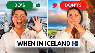 5 DOS and DON'TS in Iceland 🇮🇸 Tips for visitors from a local Icelander 💡