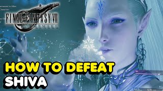 How To Beat Shiva In Final Fantasy 7 Remake