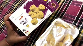 Daadi's Doodh peda order from blinkit app | Zomato company | food delivery app | best app