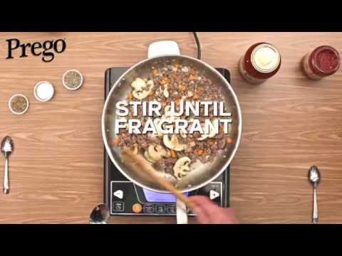 Prego Spaghetti Bolognese - 60secs Video Tutorial Prego Spaghetti Bolognese - 60secs Video Tutorial