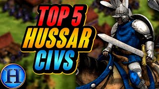 Top 5 Hussar Civilizations | AoE2