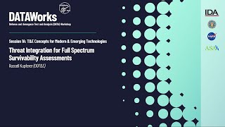 Session 1a Threat Integration For Full Spectrum Survivability Assessments