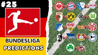 2021/22 Bundesliga Predictions - Matchday 24